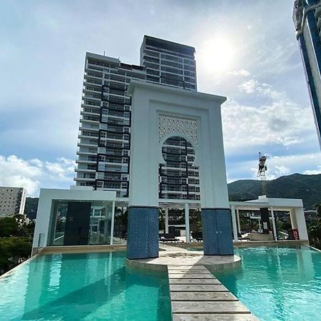 Departamento En Acapulco Con Inmejorable Vista Apartment Luaran gambar