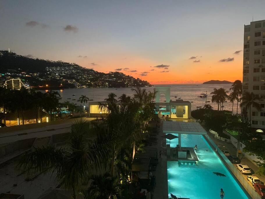 Departamento En Acapulco Con Inmejorable Vista Apartment Luaran gambar