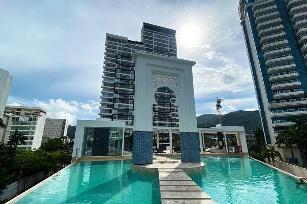 Departamento En Acapulco Con Inmejorable Vista Apartment Luaran gambar