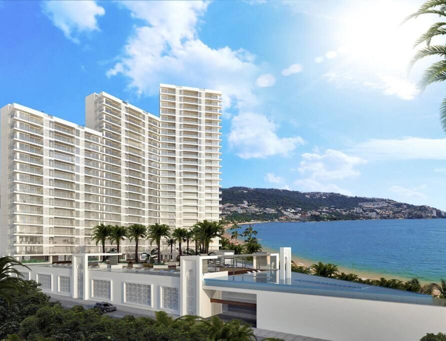 Departamento En Acapulco Con Inmejorable Vista Apartment Luaran gambar