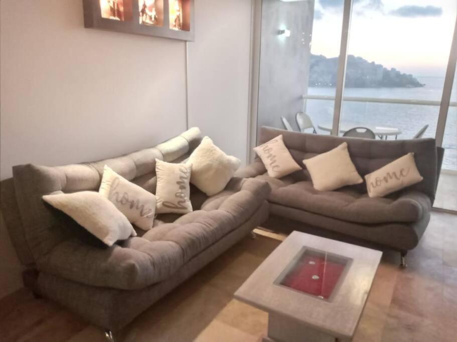 Departamento En Acapulco Con Inmejorable Vista Apartment Luaran gambar